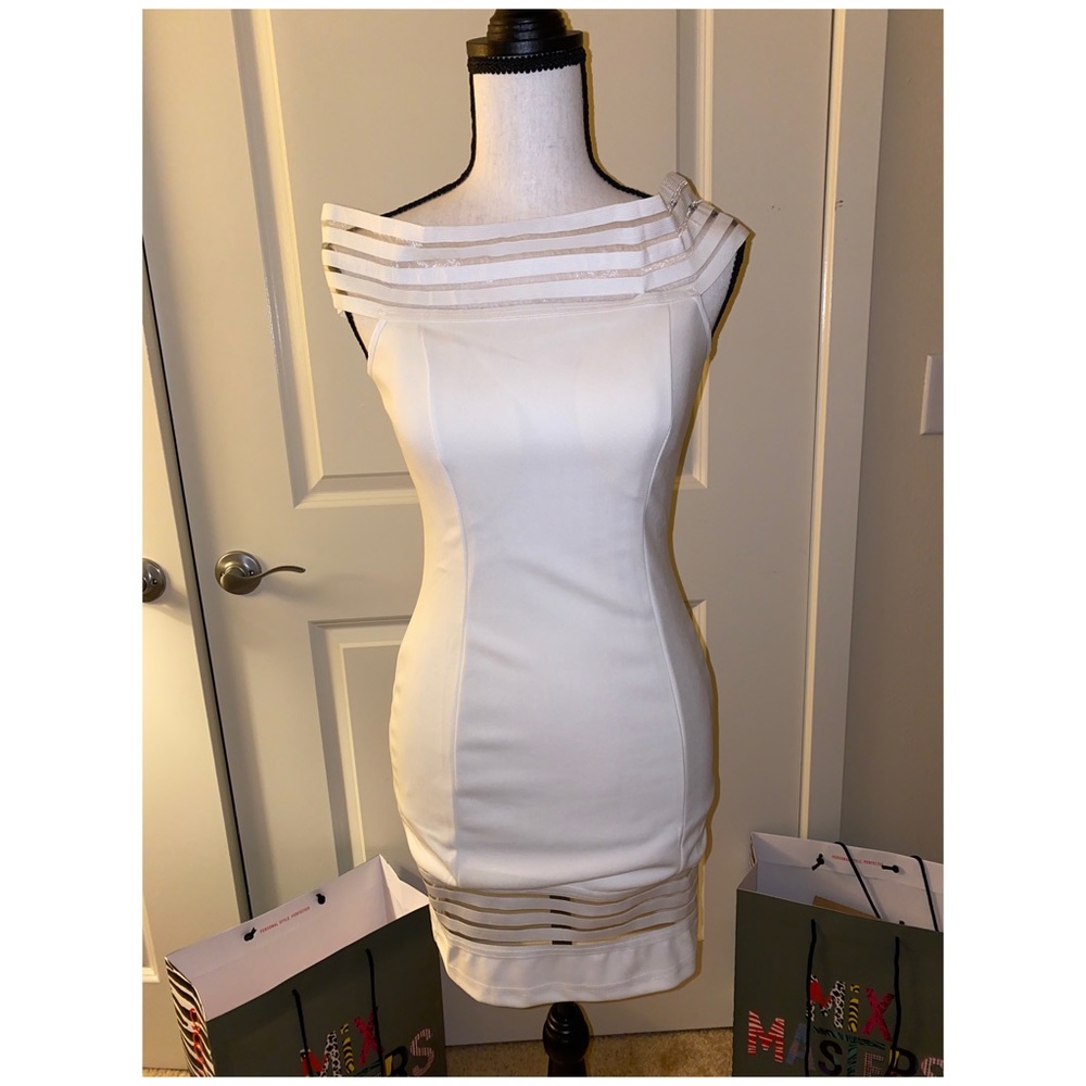 Latiste White bodycon dress